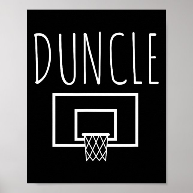 Duncle Fun Basketball Uncle Poster (Vorne)