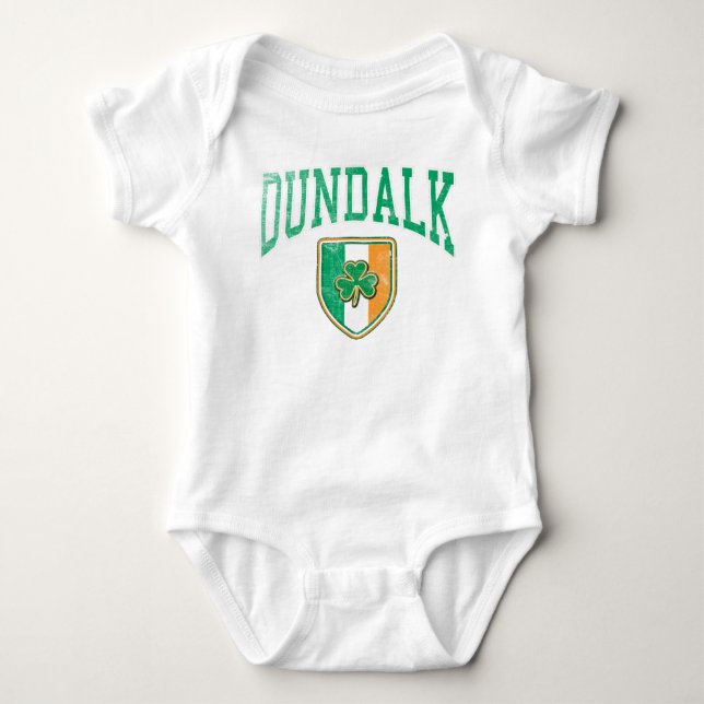DUNDALK Irland Baby Strampler (Vorderseite)