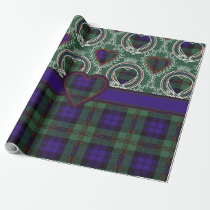 Dundas Clan karierter schottischer Tartan Geschenkpapier