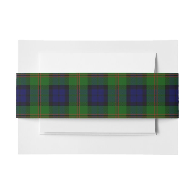 Dundas Scottish Tartan Belly Band (Vorderseite Beispiel)