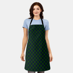 Dundas Tartan Blau kariert Schürze