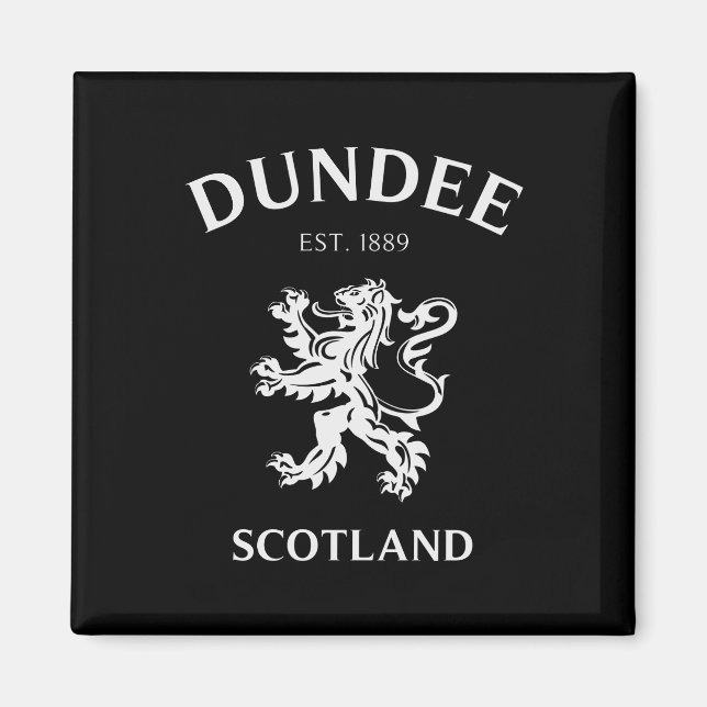 DUNDEE Schottland Magnet (Vorne)