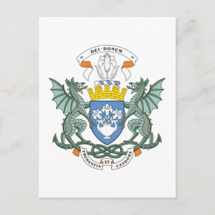 Dundee-Wappen Postkarte