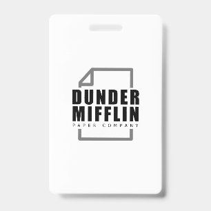 Dunder Mifflin Ausweis