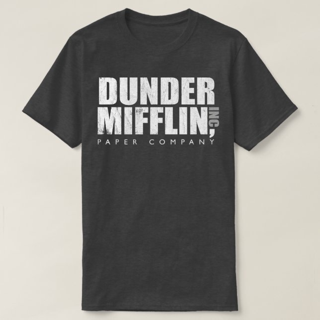 Dunder Mifflin T-Shirt (Design vorne)