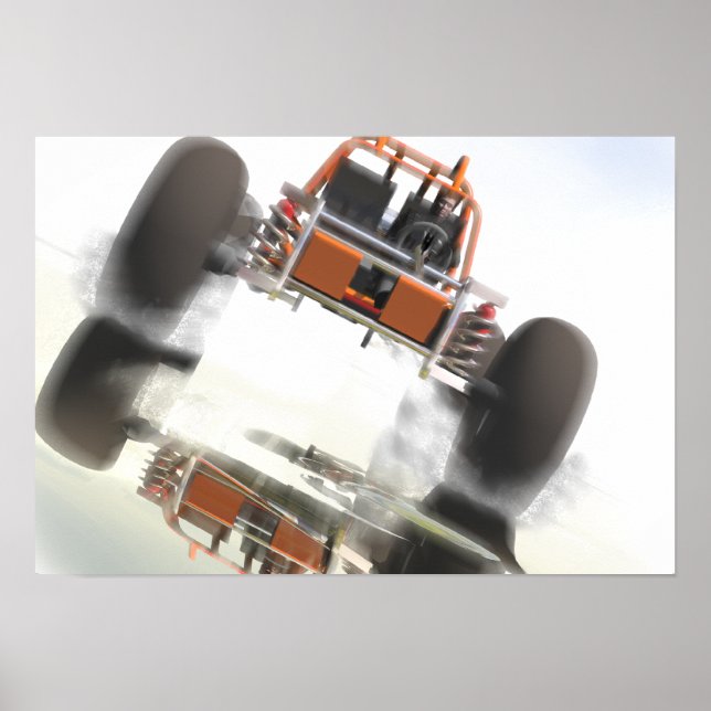Dune-Buggy Poster (Vorne)