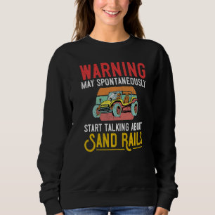 Dune Buggy Sand Rail Car Racing Beach Desert Rc Dr Sweatshirt