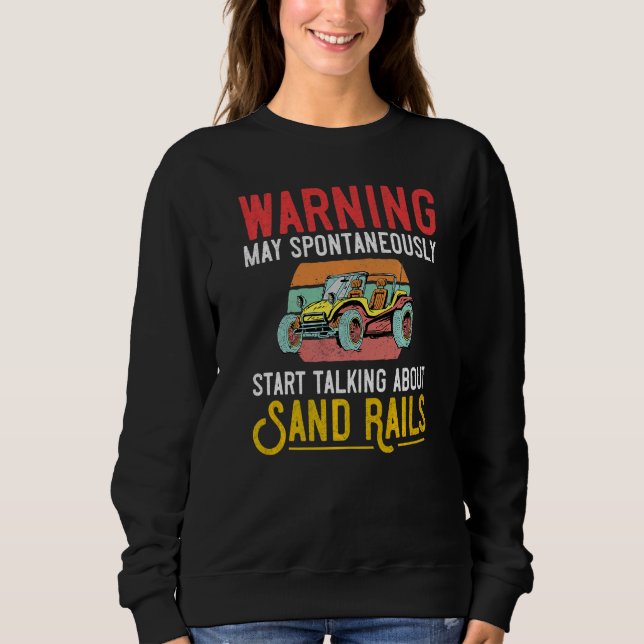 Dune Buggy Sand Rail Car Racing Beach Desert Rc Dr Sweatshirt (Vorderseite)