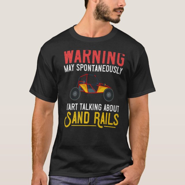 Dune Buggy Sand Rail Car Racing Beach Desert Rc Dr T-Shirt (Vorderseite)