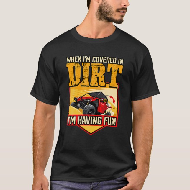 Düne Buggy, wenn ich mit Schmutz bedeckt bin T-Shirt (Vorderseite)