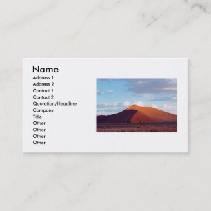 Dune Business Card Visitenkarte
