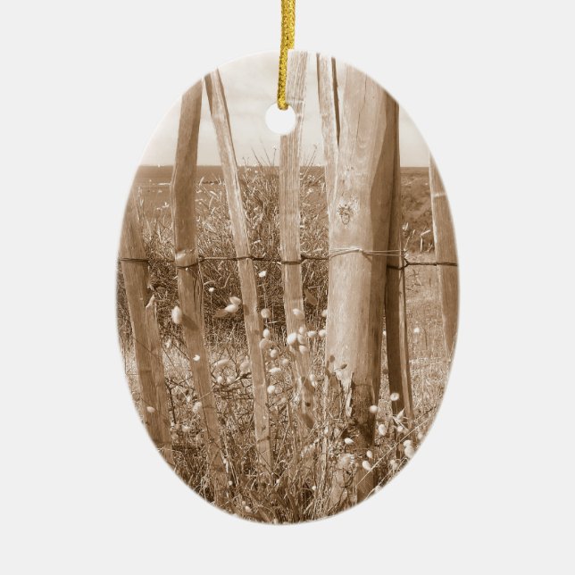 Düne Keramik Ornament (Vorne)