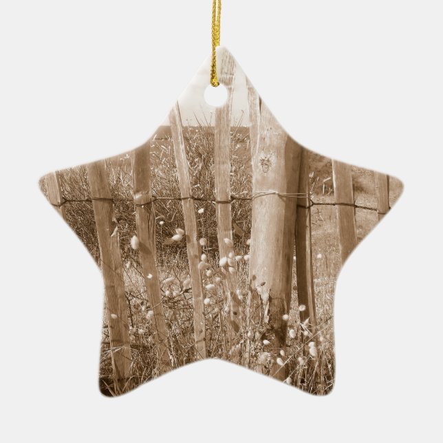 Düne Keramik Ornament (Vorne)