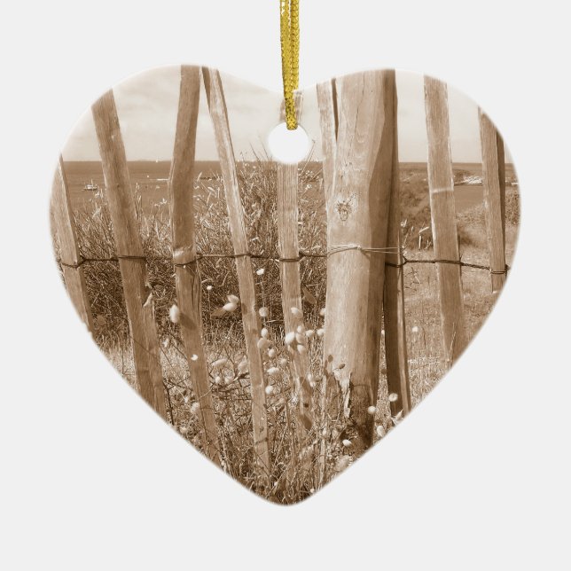 Düne Keramik Ornament (Vorne)
