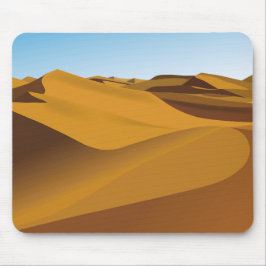 Düne Landschaft Maus Pad / Schreibtischmatte Mousepad