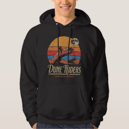 Dune Riders Retro Wüstenplanet Hoodie