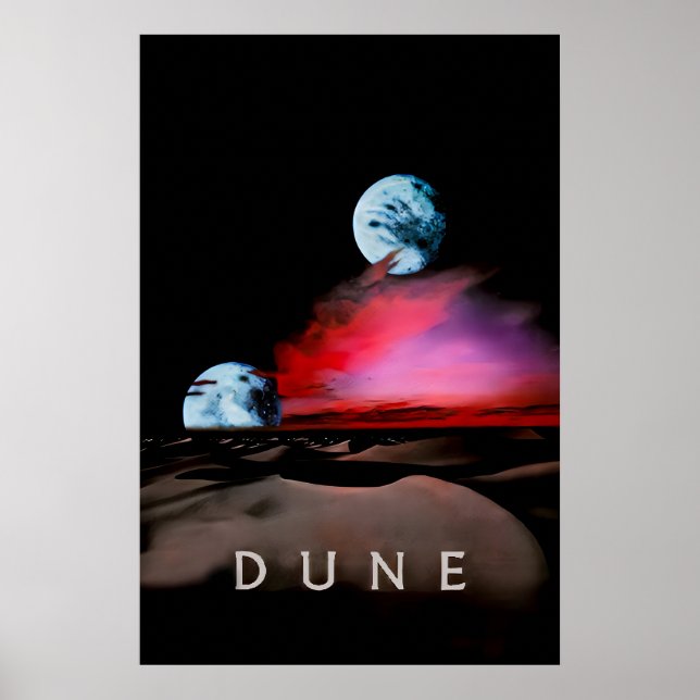 DUNE Vintage Movie Poster Print 1 (Vorne)