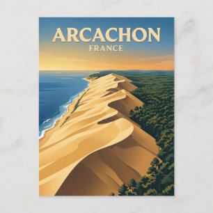 Düne von Pilat Frankreich Postkarte