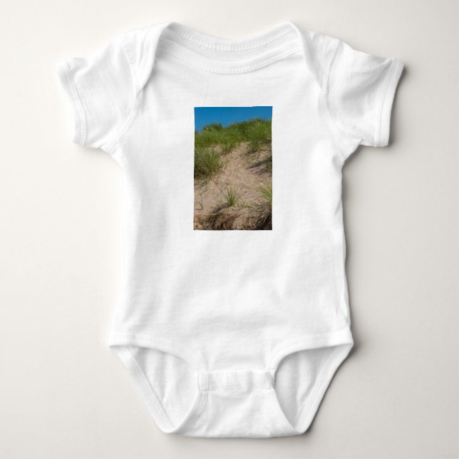 Düne von Seeziegen Baby Strampler (Vorderseite)