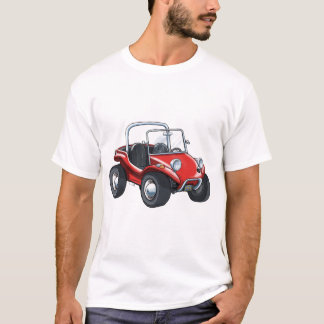 Dunebuggy-Optik-Vorderansicht T-Shirt