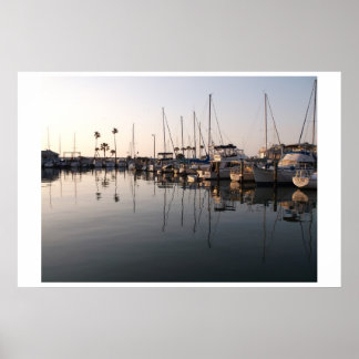 Dunedin Florida Marina Poster