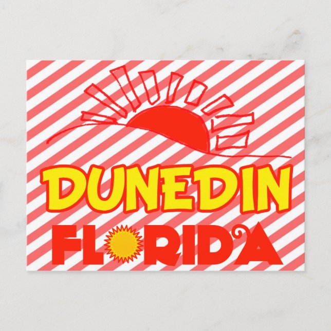 Dunedin, Florida Postkarte (Vorderseite)