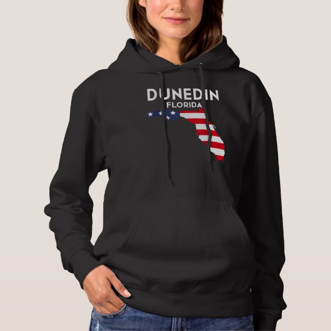 Dunedin Florida USA State America Travel Floridian Hoodie (Vorderseite)