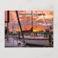 Dunedin Marina Sunset Florida