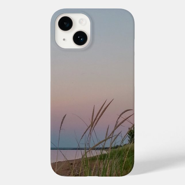 Dünen am Strand bei Sunset Case-Mate iPhone Hülle (Rückseite)