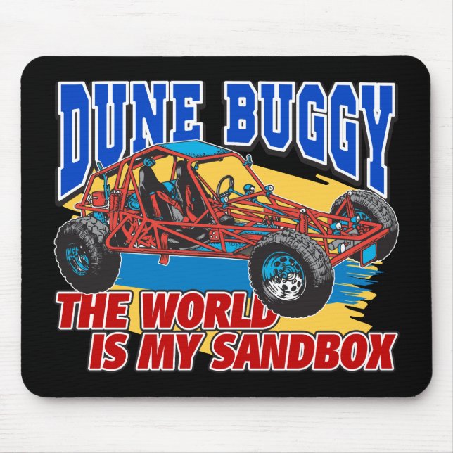 Dünen-BuggySandbox Mousepad (Vorne)