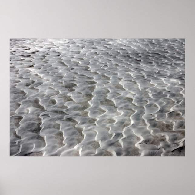 Dünen des weißen Sandes Poster (Vorne)