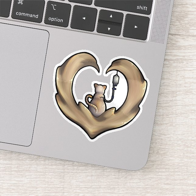 Dünen von Lieben Aufkleber (Detail)