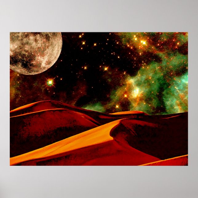Dünen von Selydra 4 Poster (Vorne)