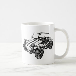Dünenbuggy Kaffeetasse