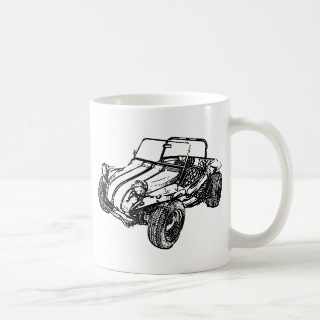 Dünenbuggy Kaffeetasse (Rechts)