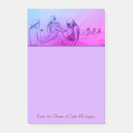 Dunes of Lake MichiganPost-It Notes Post-it Klebezettel