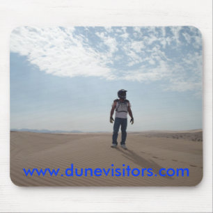 dunevisitor auf die Dünen, w… - Besonders Mousepad