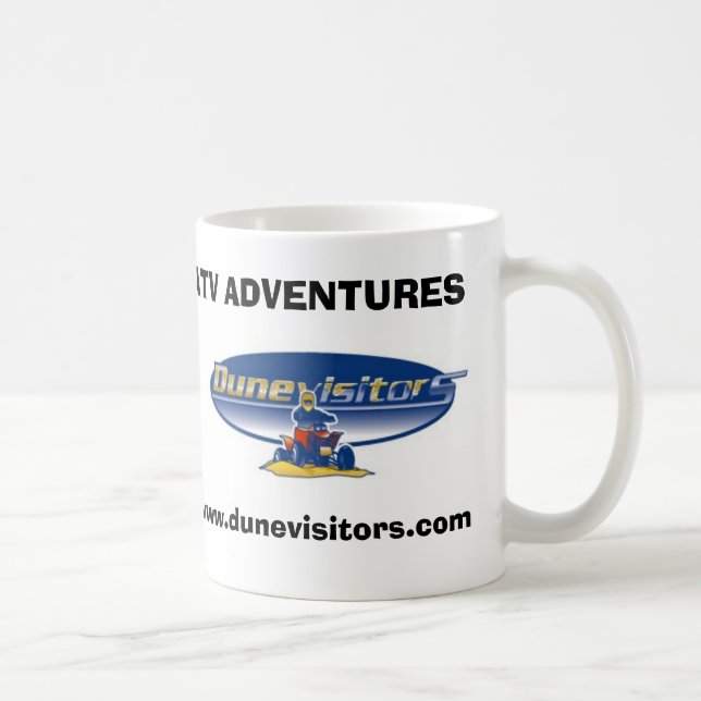 Dunevisitors Logo, ATV WAGT, www.dunevisi… Kaffeetasse (Rechts)