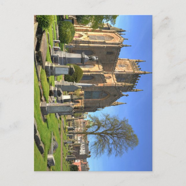 Dunferline Abbey Postkarte (Vorderseite)
