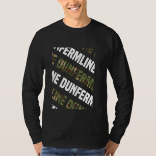 Dunfermline Camouflage Pattern Green Camouflage T-Shirt