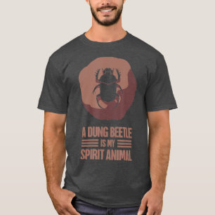 Dung Beetle Insect Entomologist Gift - Käfer T-Shirt