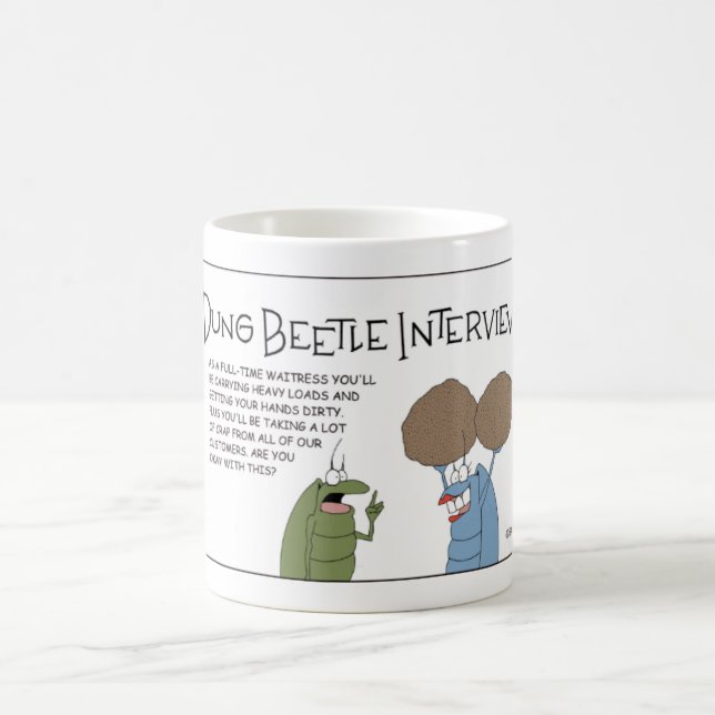 Dung Beetle Interview Kaffeetasse (Mittel)