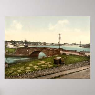 Dungarvan Harbour, Landkreis Waterford Poster