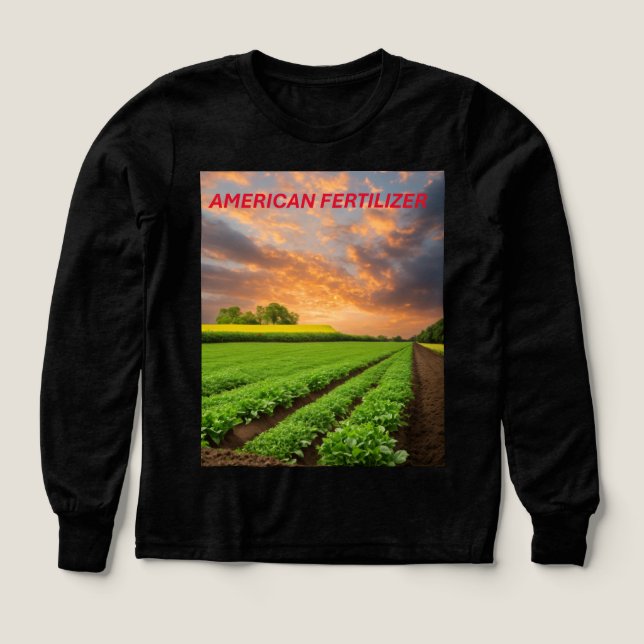Düngemittel-Werbung Kunst Mädchen Tri-Blend-Shirt (Design Vorderseite)