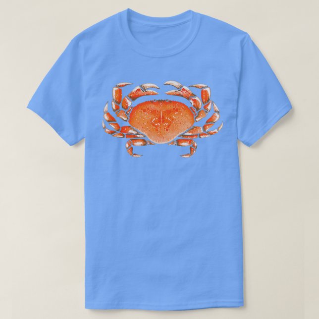 Dungeness Crab Artwork T-Shirt (Design vorne)