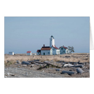 Dungeness Spucken-Leuchtturm in Sequim, WA
