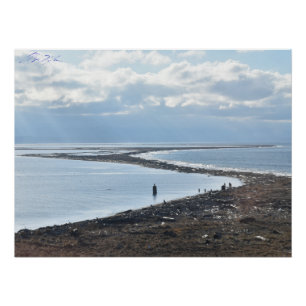 Dungeness Spucken vom Leuchtturm Poster