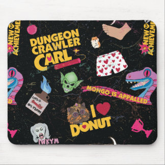 Dungeon Crawler Carl Collage Mousepad
