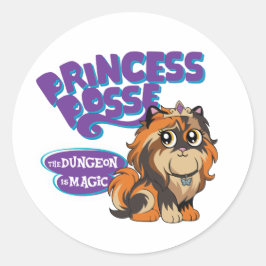 Dungeon Crawler Carl Princess Donut Posse Runder Aufkleber