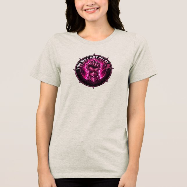 Dungeon Crawler Carla Tri-Blend Shirt (Vorderseite)